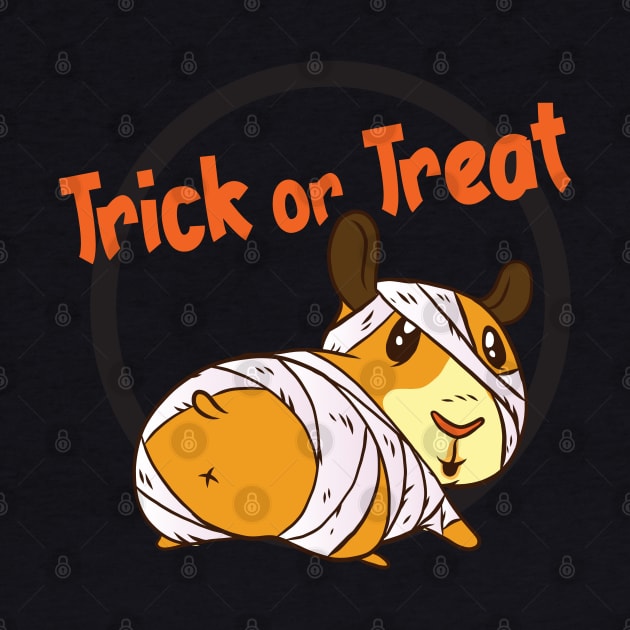 Hamster Mummy Halloween Trick or Treat by DePit DeSign